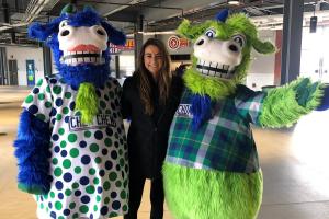 Meet Chompers and Chew Chew, the new Yard Goats mascots