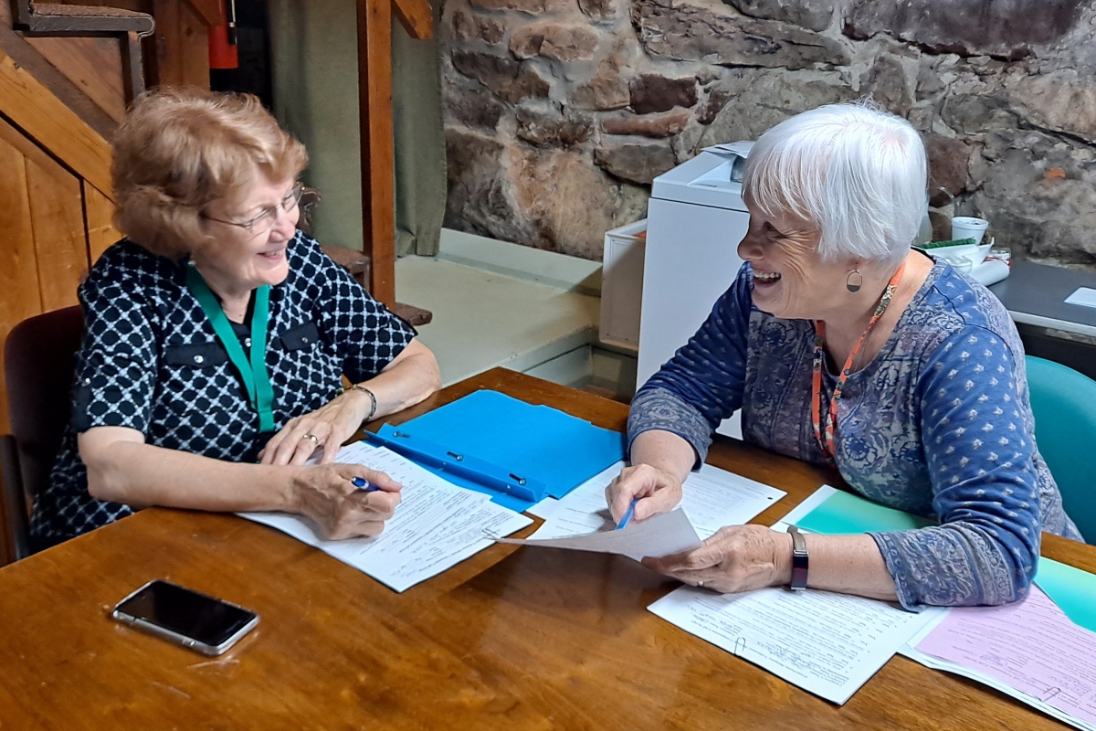 Tina and Patty Hospice Volunteer-sm